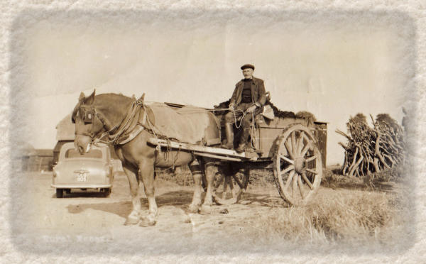 The Hillman Minx belonged to Harry Belchamps.