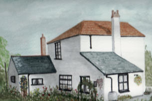 Painting dated 2004 - before being weatherboarded