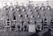 No 10 Platoon 'E' Company 16th Batt. Essex Regiment Home Guard. EXP. ESTAB. Shoeburyness 1944