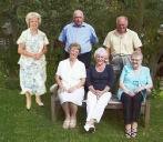 Class of 1948 (Top Class) *BACK ROW* Barbara Shelley, Roy Ducker, John Threadgold *FRONT ROW* Doreen Rawlings, Joyce Farr, Ena Dyer