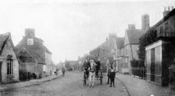 Horse & Cart by The White Hart, High Street, Great Wakering