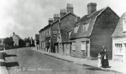 Great Wakering High Street Looking East towards St Nicholas Church3