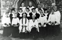 St Nicholas Church, Great Wakering Choir c1939