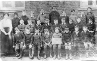 Great Wakering Old School Boys Class V with female teacher c1915