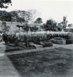 One of the gardens of Little Wakering Hall