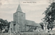 Postcard of Great Wakering Church