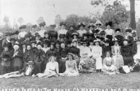 Garden Party at The Manse, Congregational Lane 17 August 1919