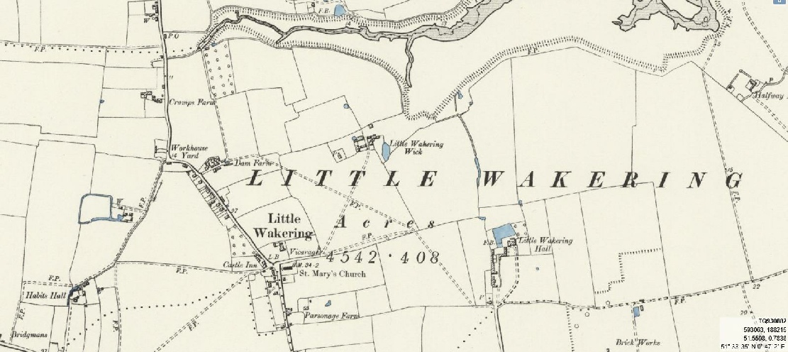 OS Six Inch Map, series 1888-1913