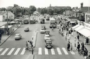 July 1960 - Victoria Circus looking towards Victoria Avenue