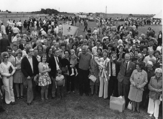 Presentation by people of Foulness to Defenders of Essex in 1974