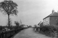 Church Road Barling looking East towards All Saints Church