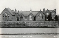 Postcard of The School, Great Wakering