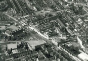 July 1960 - Aerial view of Victoria Circus