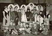 Nativity Play at St Nicholas Parish Church Great Wakering in 1953