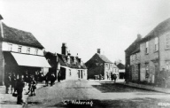 Shop with awning (now chemist) High Street, Great Wakering on the corner of Chapel Lane