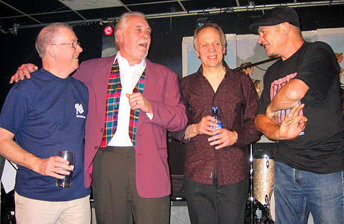 Pictured (left to right) are Mick Brownlee, Gary Brooker, Robin Trower and Chris Copping