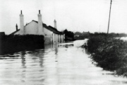 Floods 1953 Wakering Common Cottages, Great Wakering