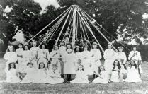 St Nicholas Church, Great Wakering ‘Maypole’ Group 22nd July 1905