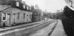 Great Wakering (2) High Street looking east towards St Nicholas Church