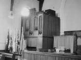 Organ inside Great Wakering Congregational Church