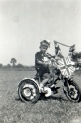 Paul Norris in Fancy Dress on Bank Holiday Monday in 1953