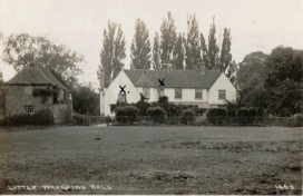 Postcard of Little Wakering Hall - 9 December 1916