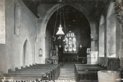 Inside St Mary Parish Church Little Wakering
