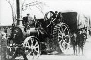 Threshing Team, using steam power, Little Wakering2