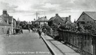 Great Wakering High Street Looking East towards St Nicholas Church7