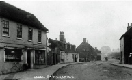 E E Rogers shop (now chemist) High Street, Great Wakering on the corner of Chapel Lane