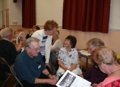 Mick Prior, Dawn (Mumford) Bailey, Kit (Barker) Hatley, Percy Hatley & Judy (Eastwood) Smith