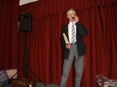 Keith “Badger” Price giving a talk on growing up in Wakering