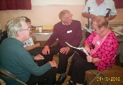 Mike Prior, Kit (Barker) Hatley, Percy Hatley and Judy (Eastwood) Smith